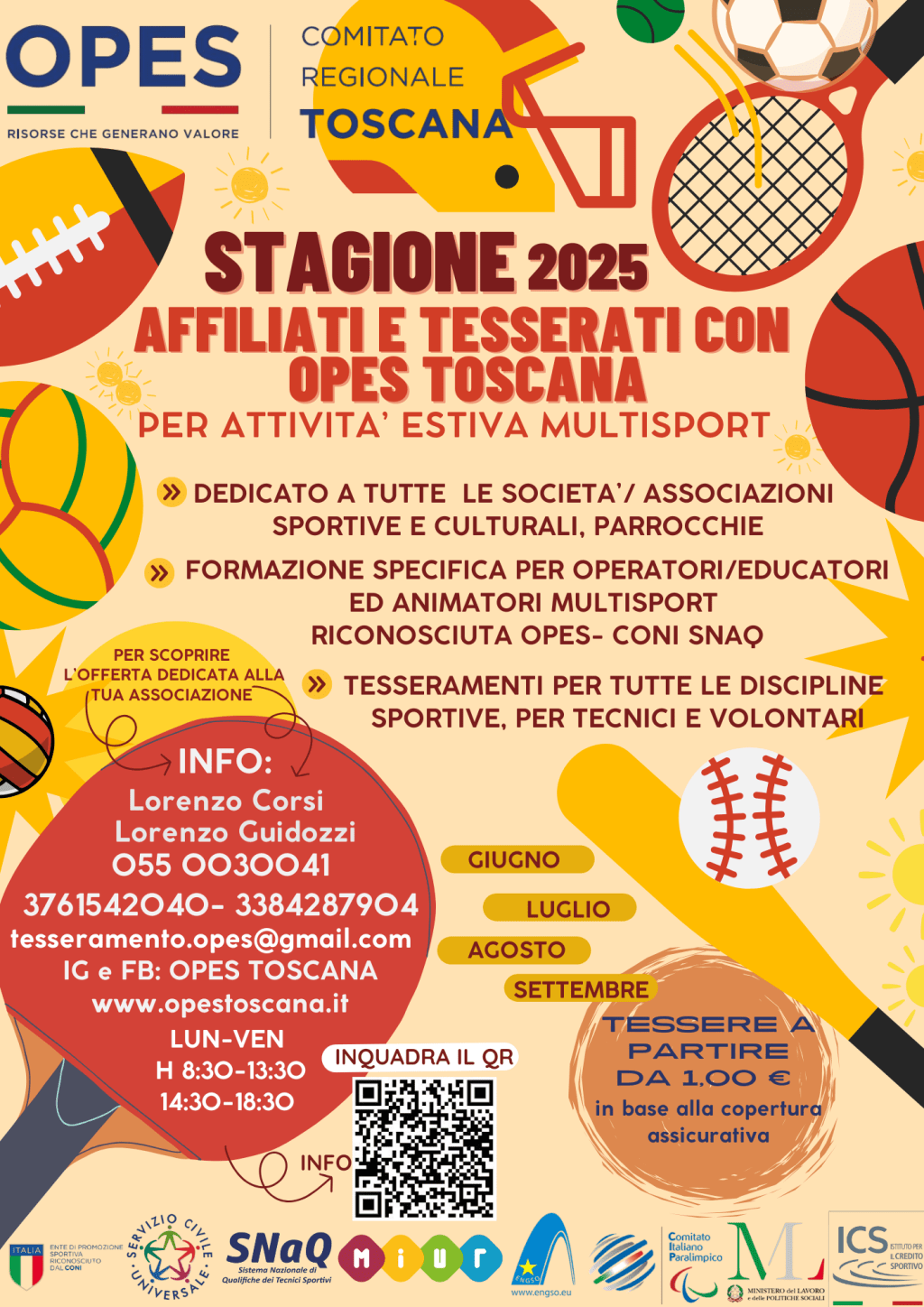 CAMPAGNA AFFILIAZIONE E TESSERAMENTO&nbsp;2025